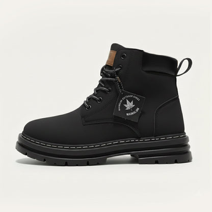 The Silverlake Men’s Cozy Fur Lined Insulated Snow Boots — 13