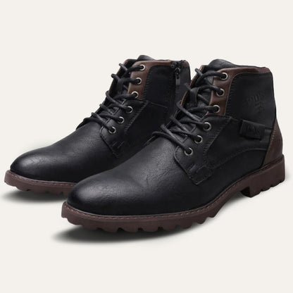 The Oakshade Men’s Military Combat Leather Boots — 3