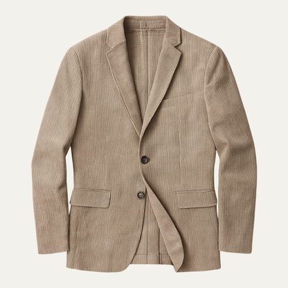 Le Costume Blazer en Velours Côtelé Ajusté pour Homme Giglio — 1