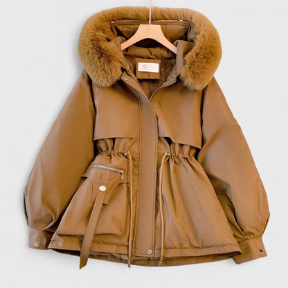 Milana | Parka à Capuche Fausse Fourrure d'Hiver pour Femme