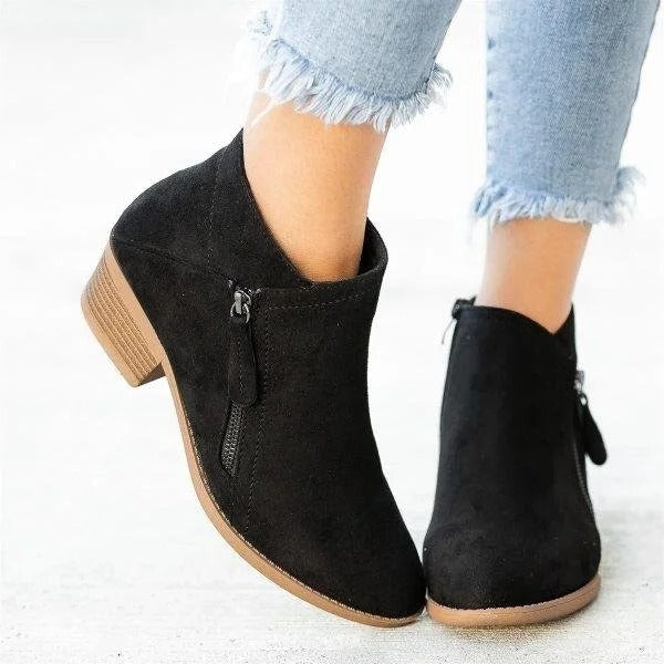 Comfort Arch Support Heel Boots — 4