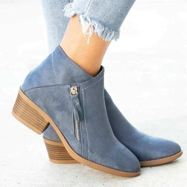 Comfort Arch Support Heel Boots — 1