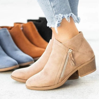 Comfort Arch Support Heel Boots — 5