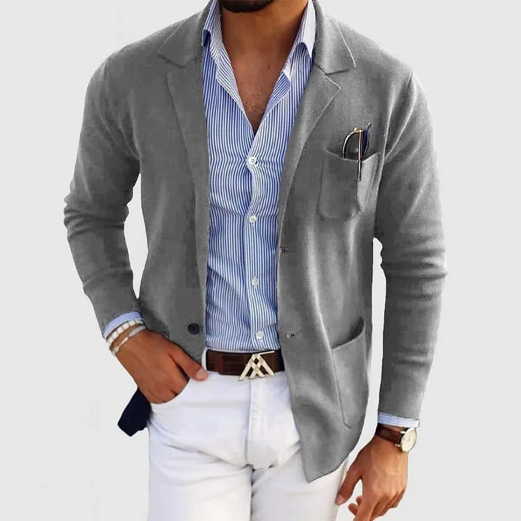 Le Blazer d'Été en Lin Corse - Invité de Mariage Homme - Occasions Formelles — 8