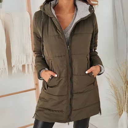 Ainsley - Casual Hooded Puffer Down Jacket — 2