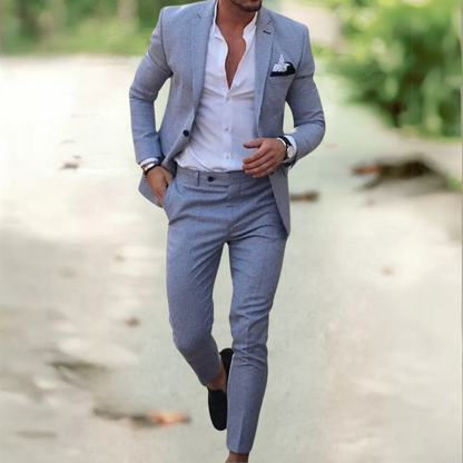 Le Costume de Mariage pour Invités Santorin en Lin — 10