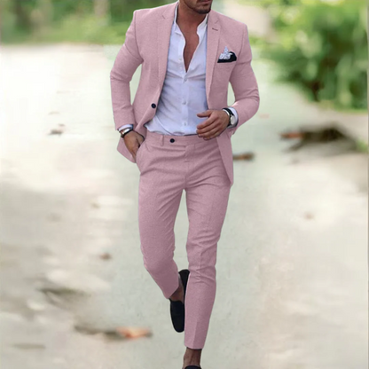 Le Costume de Mariage pour Invités Santorin en Lin — 3