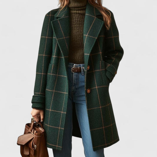 Sally – Classic Check Coat — 1