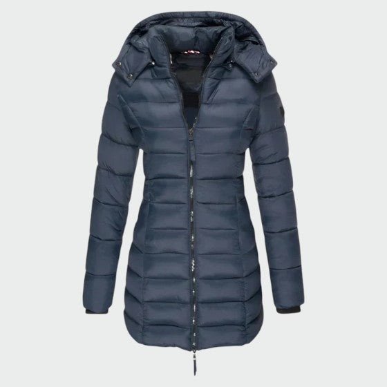 Hugo | Parka Matelassée à Capuche et Col Montant pour Homme