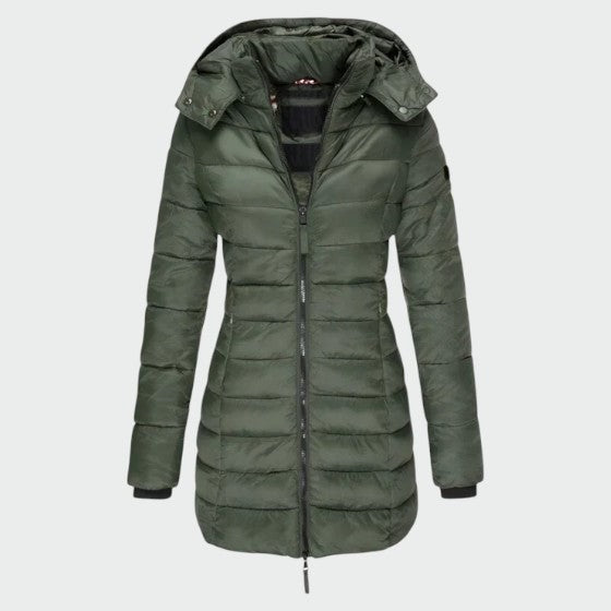 Hugo | Parka Matelassée à Capuche et Col Montant pour Homme