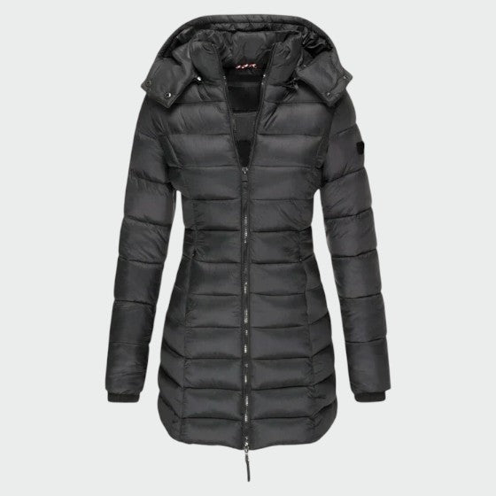 Hugo | Parka Matelassée à Capuche et Col Montant pour Homme