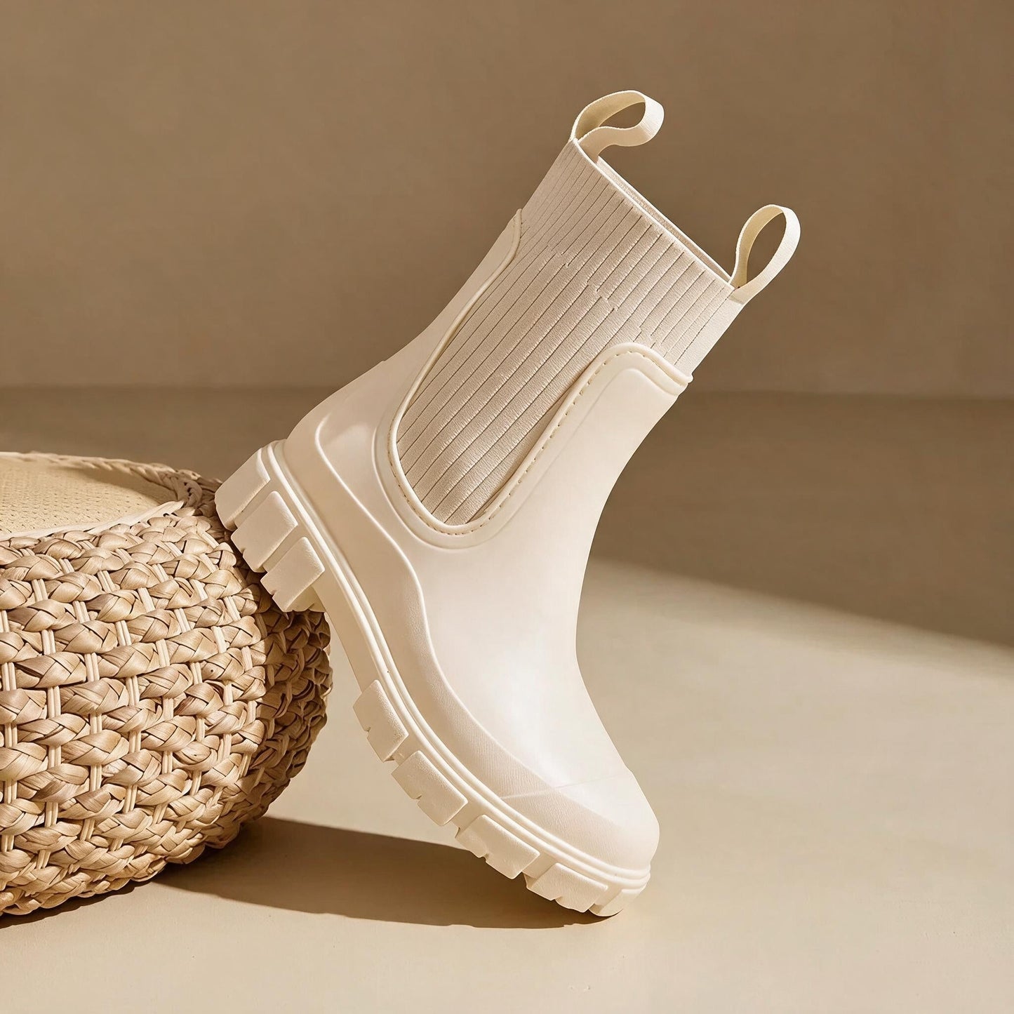 Émilie – Bottes de pluie femme avec tige élastique
