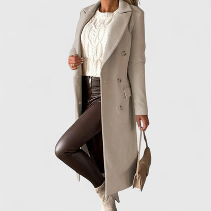 Hazel - Elegant Longline Coat — 2