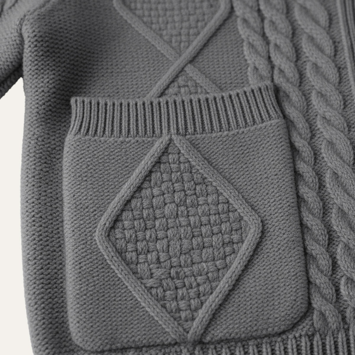 Le Cardigan 100% Cachemire de Manchester pour Hommes — 4