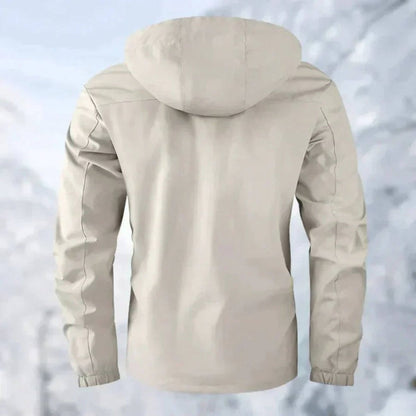 Alexander | Veste matelassée imperméable à capuche pour homme, parka coupe-vent pour extérieur — 2