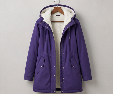 MOREAU LYON | PARKA D'HIVER DOUBLÉE EN POLAIRE POUR FEMMES — 6