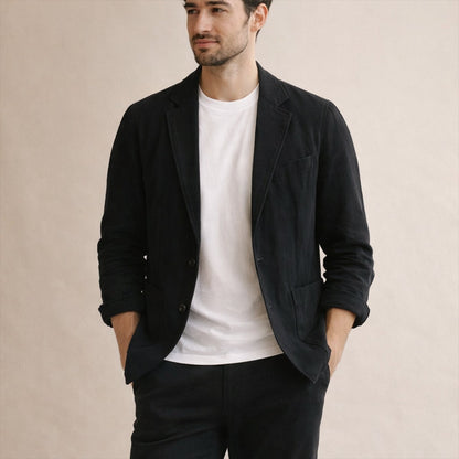 Le Blazer d'Été en Lin de Venise - Invité de Mariage Homme - Occasions Formelles — 12