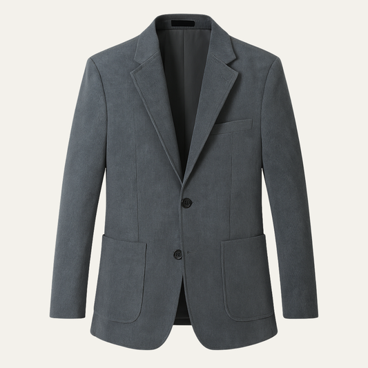 Le Blazer en Velours Côtelé Décontracté Formelle pour Homme Spello — 1