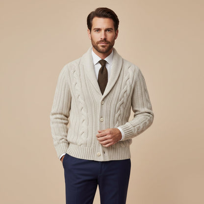 Le Cardigan Tricoté Kensington pour Hommes — 9