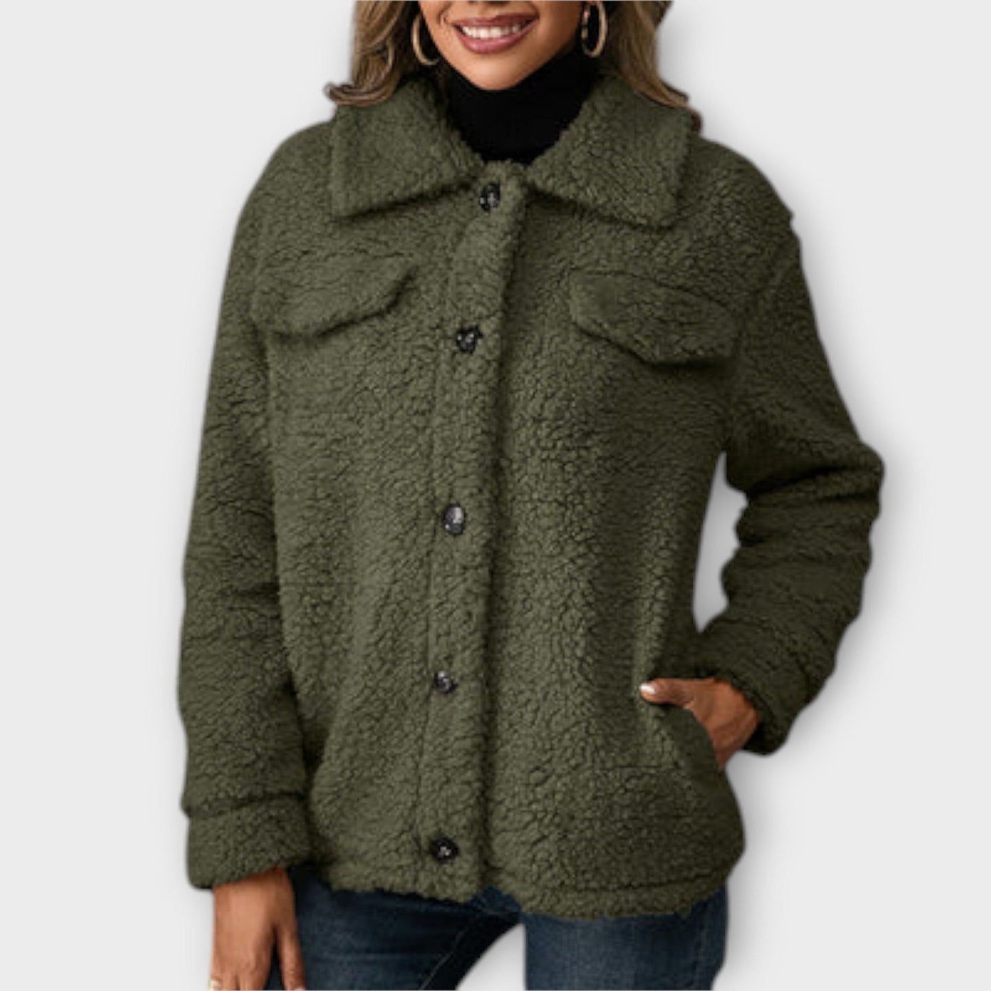 Lucy – Cosy Teddy Jacket — 3