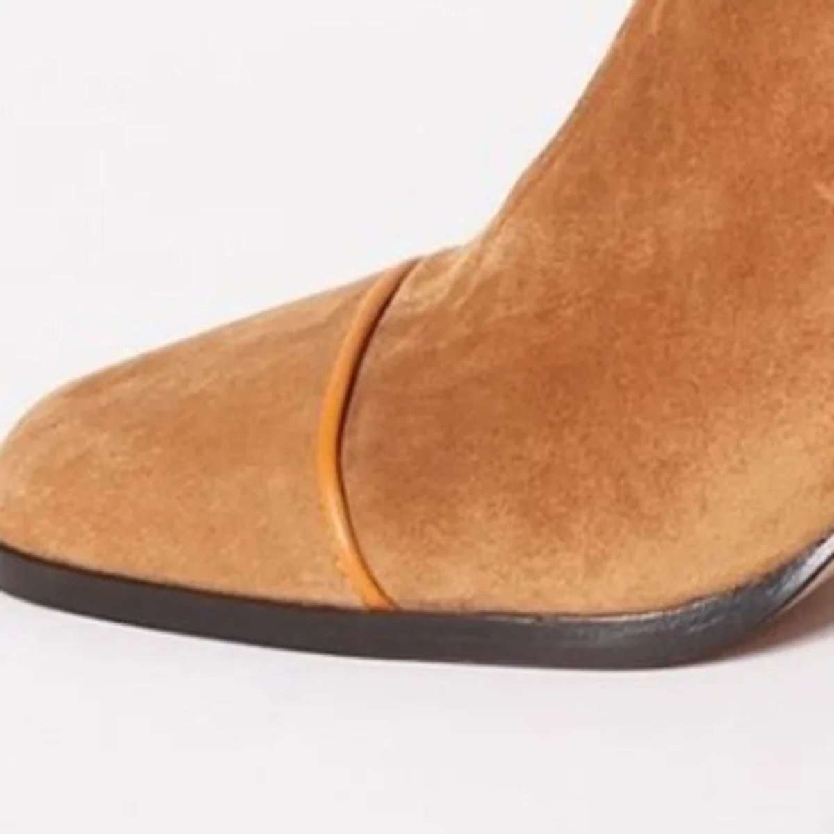 Amelia | Women's Block-Heel Suede Leopard-Toe Ankle Boots — 5
