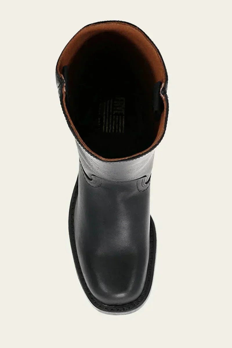 Harper | Bottes en cuir à talons blocs pour femmes, hauteur genou — 11