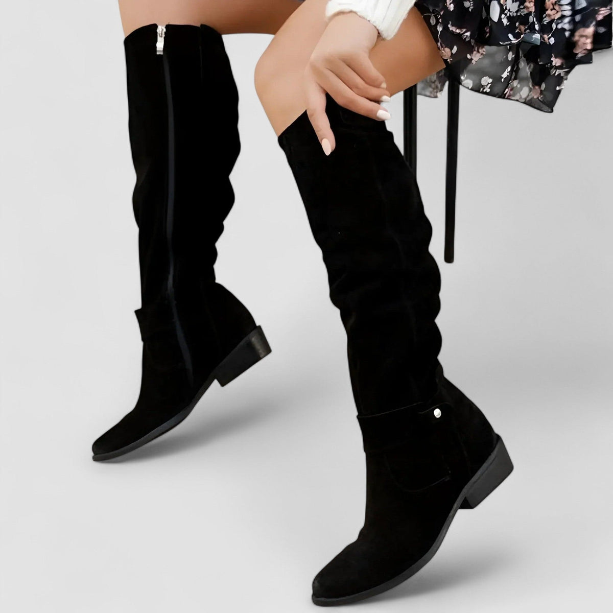 Harper | Bottes Suédées Orthopédiques Hautes pour Femmes — 8