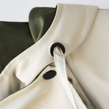 Amelia | Manteau imperméable oversize à double col pour femmes — 3