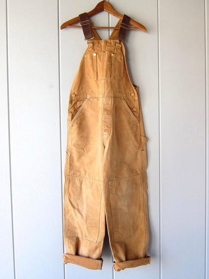 Aria | Women's Relaxed-Fit Adjustable-Strap Cotton Bib Overall — 2