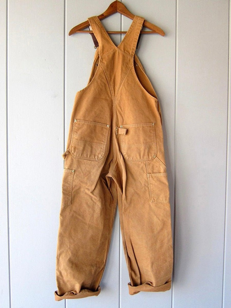 Aria | Women's Relaxed-Fit Adjustable-Strap Cotton Bib Overall — 3