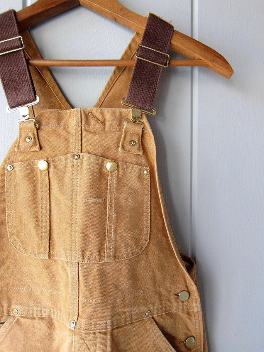 Aria | Women's Relaxed-Fit Adjustable-Strap Cotton Bib Overall — 6