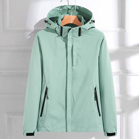 Scarlett | Women's Waterproof Hooded Adjustable-Fit Rain Jacket — 1