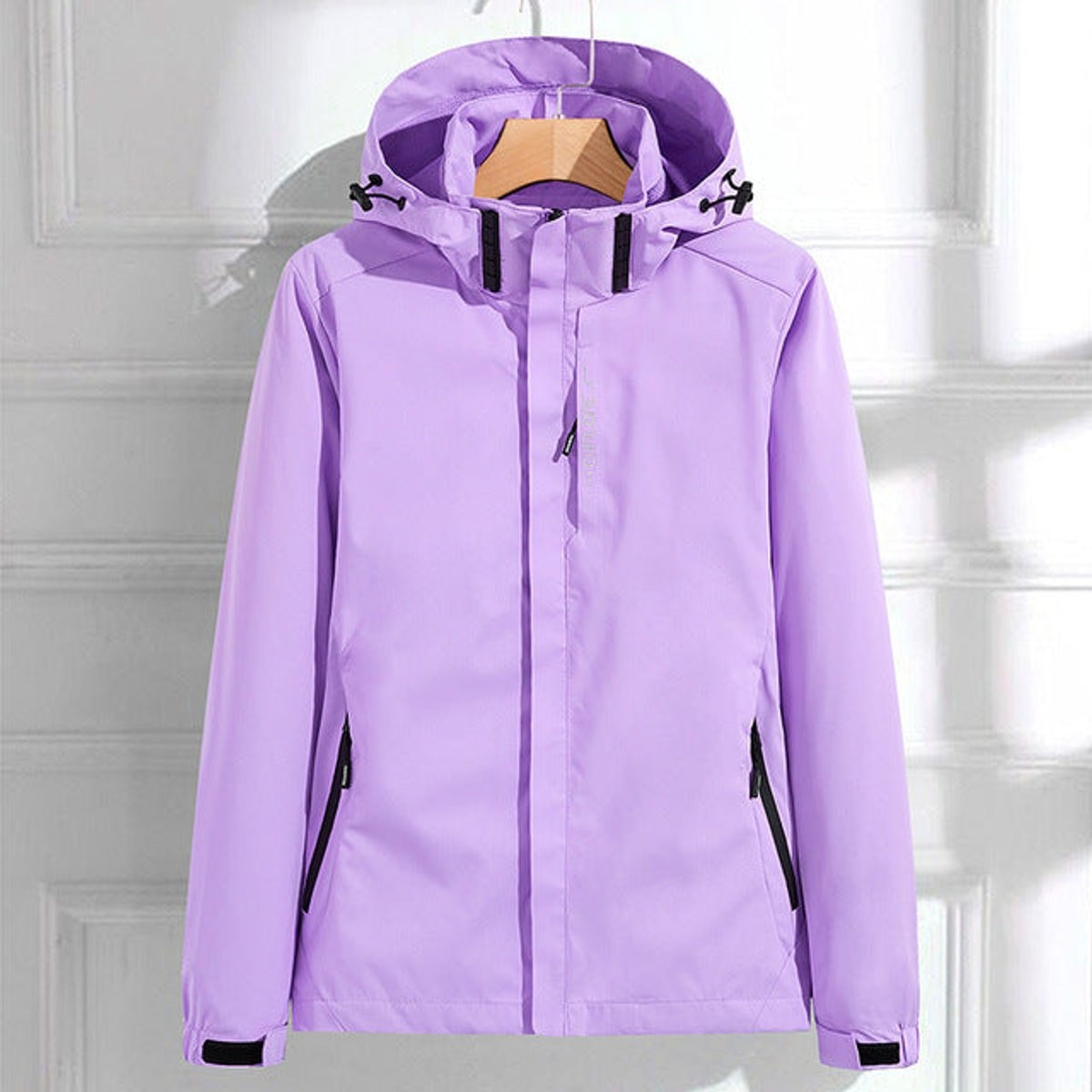 Scarlett | Women's Waterproof Hooded Adjustable-Fit Rain Jacket — 3