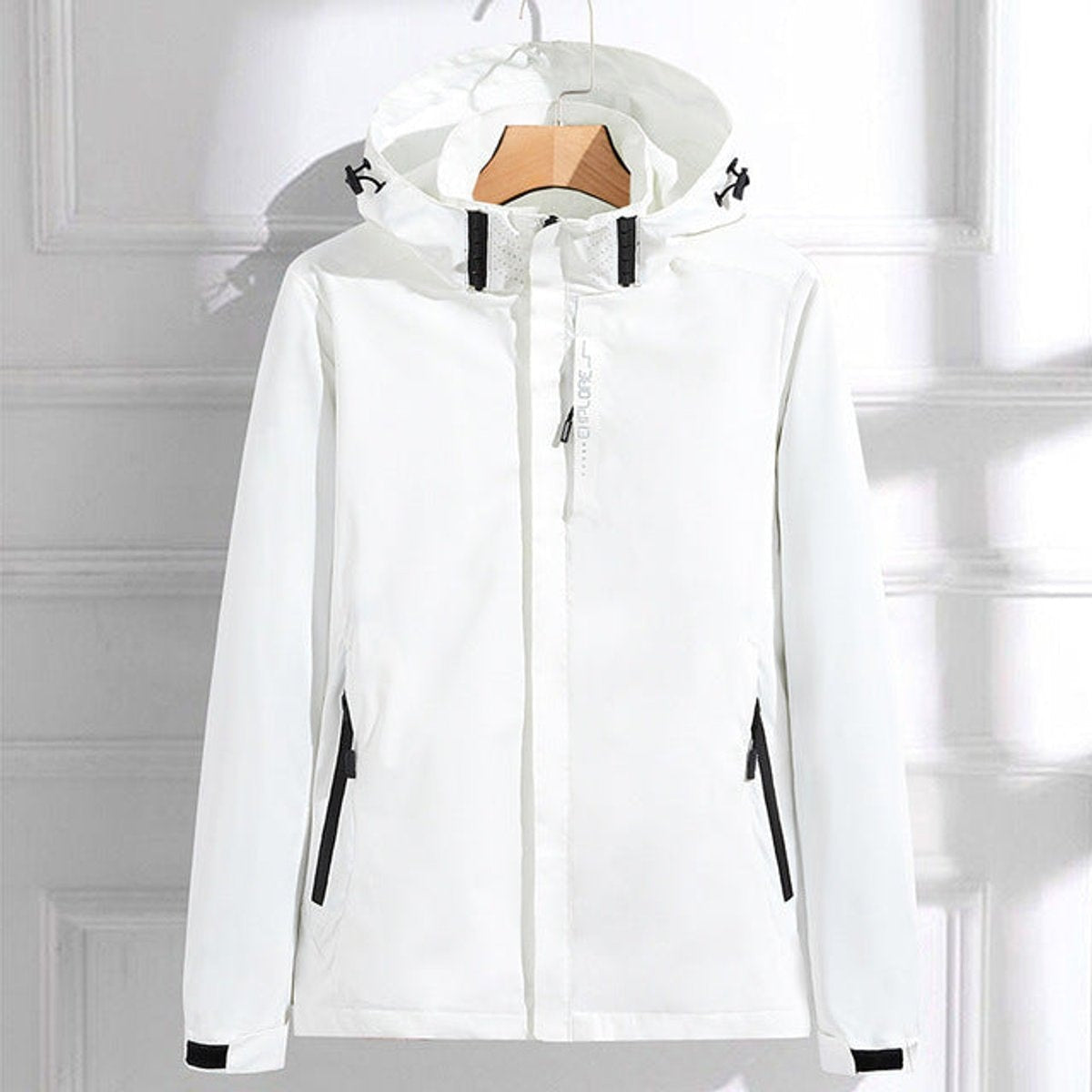Scarlett | Women's Waterproof Hooded Adjustable-Fit Rain Jacket — 4