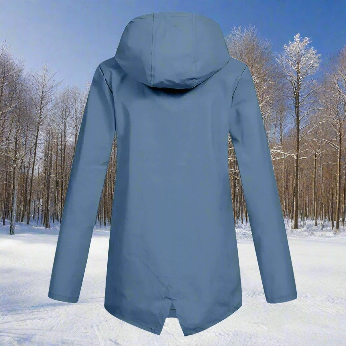 Isabella | Women's Waterproof Hooded Zip-Up Rain Jacket Adjustable Cuffs Pockets — 4